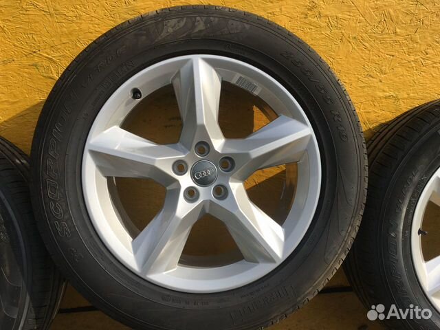 Новые оригинальные колеса на Audi Q7 4M New R19 Новые оригинальные колеса на Audi Q7 4M New R19