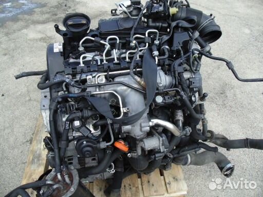 Двигатель VW passat 2.0 TDI CBA cbab