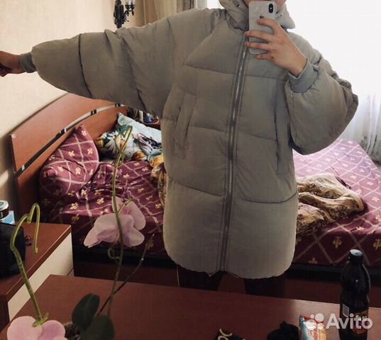 Дутая зимняя парка Дутая зимняя парка