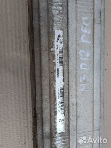 Радиатор интеркулера Рено Меган 3 рестайл Радиатор интеркулера Рено Меган 3 рестайл