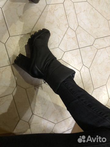 Сапоги Calvin Klein оригинал чёрные женские Сапоги Calvin Klein оригинал чёрные женские