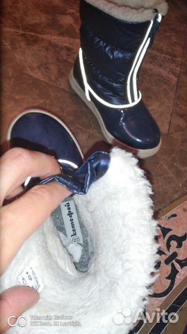 Ботинки зимние для девочки
