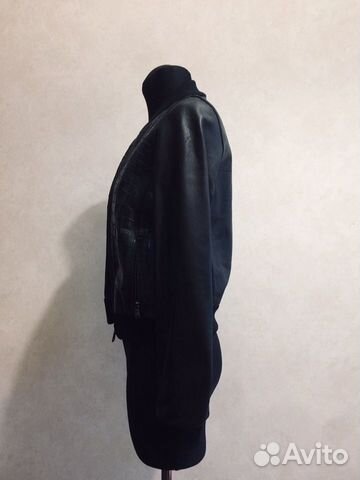 Куртка Diesel black Gold, кожа, с ярлыками