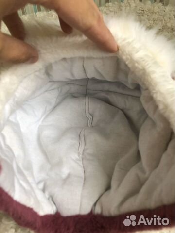 Шапка зимняя для девочки на морозы