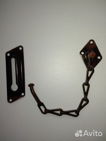Ручки, звонок, цепочка дверная новая СССР