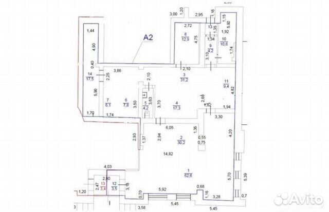 Торговое помещение 220м2