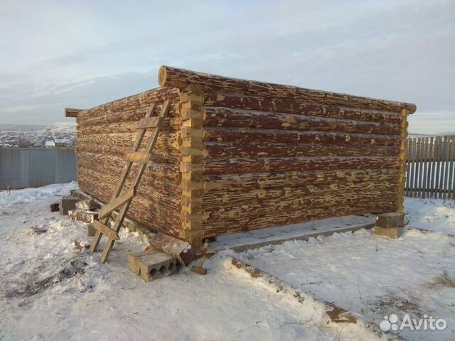 Сруб дома