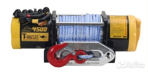 Лебедка ATW PRO 4500 OFF-road синтетический трос