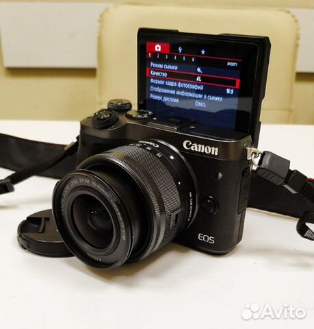 Canon EOS-M6 kit 15-45 3.5-6.3 STM