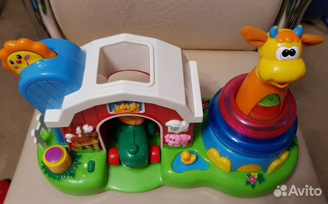 Музыкальная ферма Kiddieland+слоник tiny love Музыкальная ферма Kiddieland+слоник tiny love