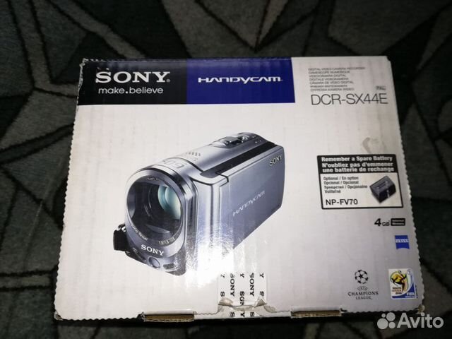 Видеокамера sony DCR-SX44E