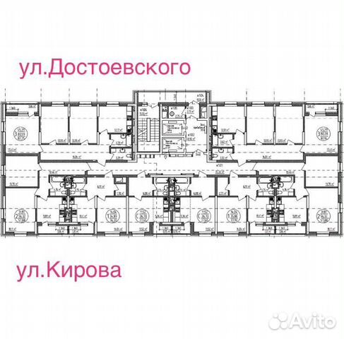 3-к квартира, 81.9 м², 17/23 эт. 3-к квартира, 81.9 м², 17/23 эт.