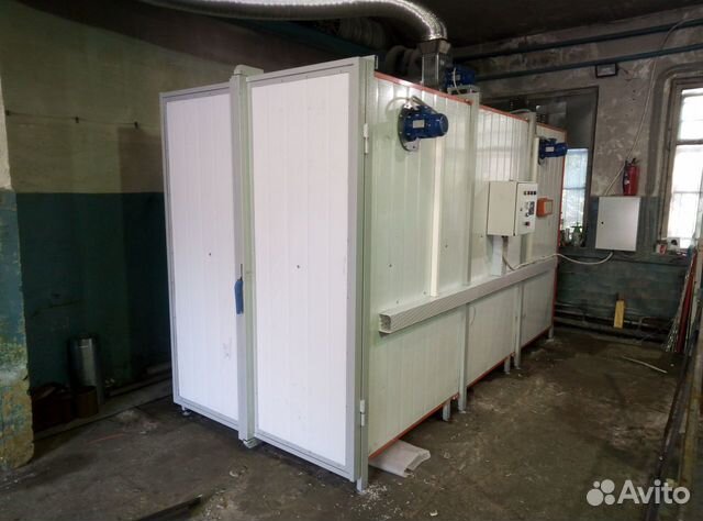 Печь полимеризации 3,6 метров электрическая