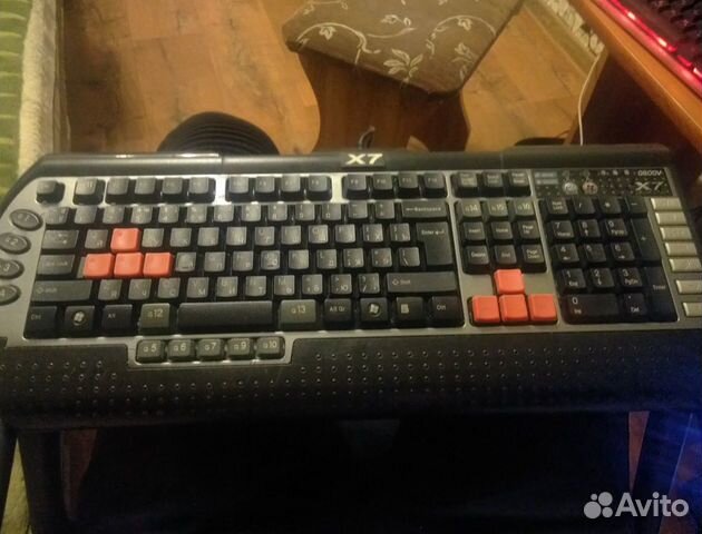 Игровая клавиатура a4tech x7 g800v