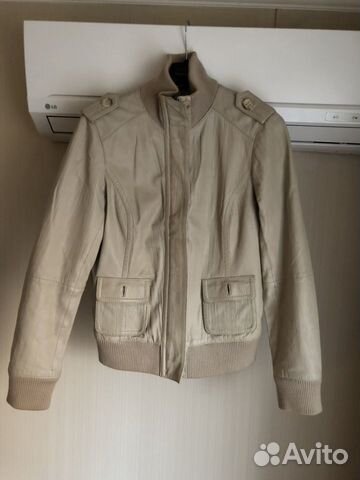 Куртка кожаная esprit, оригинал