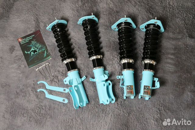 Новые койловеры KT Racing для Celica ST202 ST205