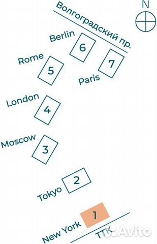 2-к квартира, 60.5 м², 15/33 эт. 2-к квартира, 60.5 м², 15/33 эт.