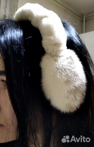 Наушники меховые, зимние. Норка. США