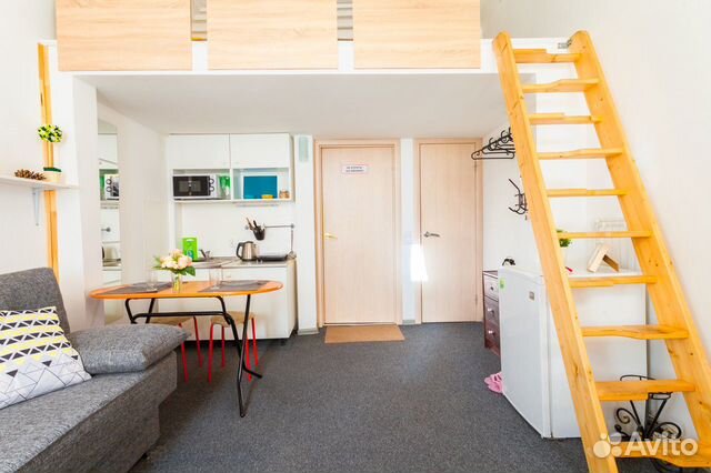 

Квартира-студия, 22 м², 2 кровати