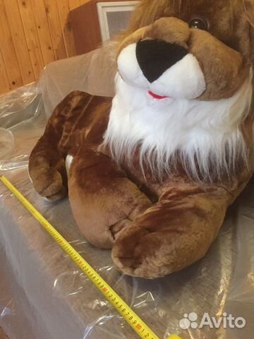 Большая мягкая игрушка Лев