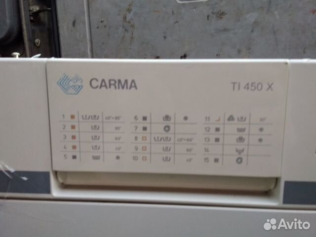 Стиральная машина carma Ti 450 X