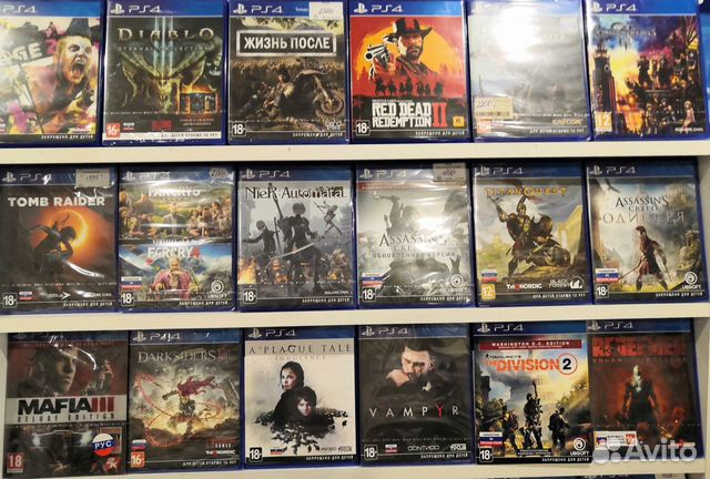 Диски игры PS4 Продажа/обмен
