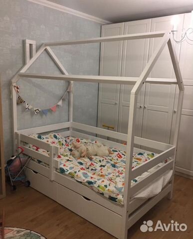 Кровать домик ваш вариант. Сосна Кровать домик ваш вариант. Сосна