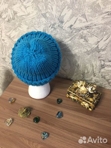 Шапка вязанная ручная работа Шапка вязанная ручная работа