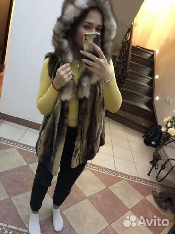 Жилетка норковая