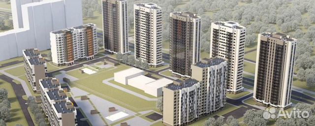 2-к квартира, 46 м², 3/12 эт. 2-к квартира, 46 м², 3/12 эт.