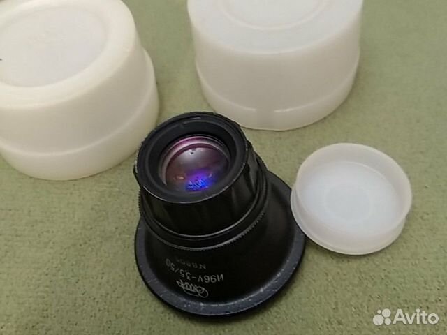Объектив для фотоувелечителя 