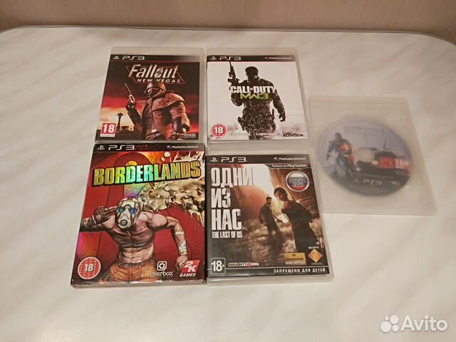 Диски от ps3
