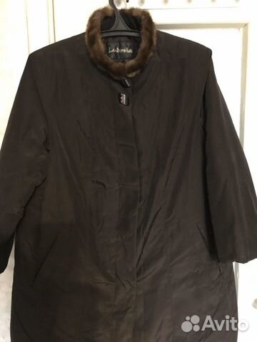 Пальто женское утеплённое коричневое Пальто женское утеплённое коричневое