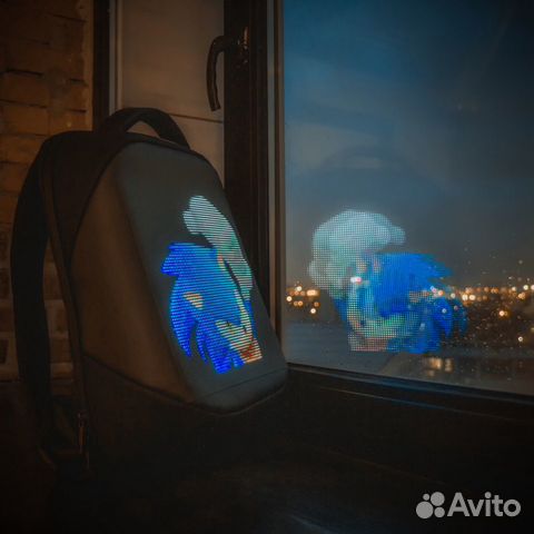 Популярный рюкзак с LED экраном