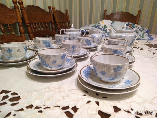 Сервиз чайный на 9 персон Вербилки