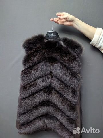 Жилет из меха лисы florence mode Жилет из меха лисы florence mode