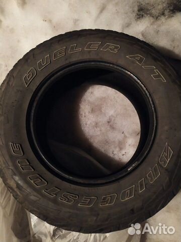 Шины б/у Bridgestone Dueler A/T 275/65 R17115T Шины б/у Bridgestone Dueler A/T 275/65 R17115T