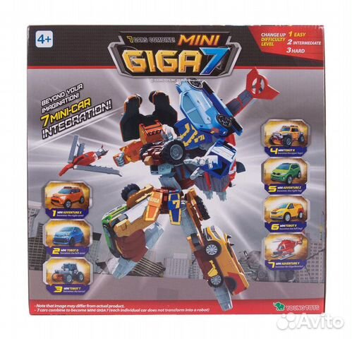 Робот - трансформер Тобот Mini GiGa 7в1 339-7C Робот - трансформер Тобот Mini GiGa 7в1 339-7C