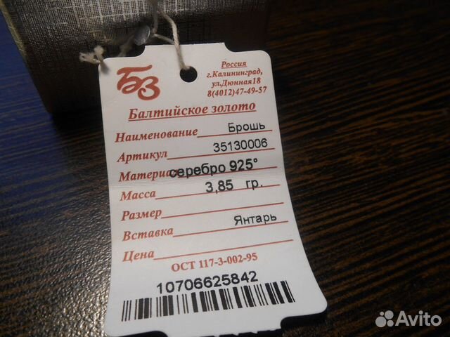 Серебряная брошь с янтарем Серебряная брошь с янтарем