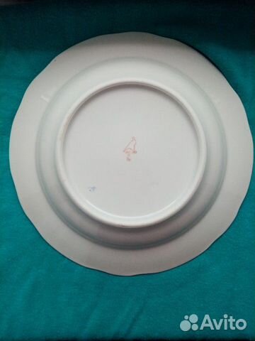 Суповая Тарелка фаянс СССР Дулево