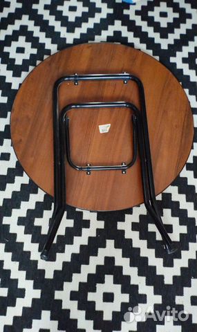 Стол обеденный круглый складной Стол обеденный круглый складной