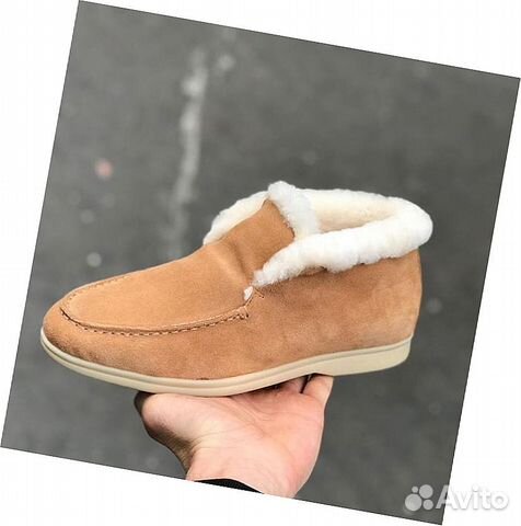 Лоферы зимние Loro Piana