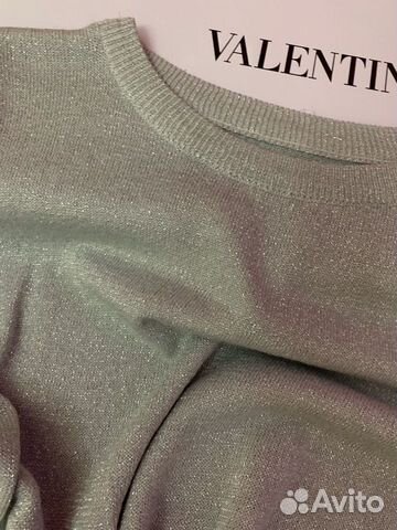 Футболка с люрексом в стиле Valentino Футболка с люрексом в стиле Valentino