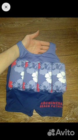 Купальник с поддержкой на воде Архимед. новый