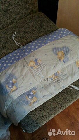 Бортики в кроватку, балдахин (комплект) Бортики в кроватку, балдахин (комплект)