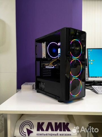 Корпус Formula F-3401 3xLED FAN RGB ATX (Новый)