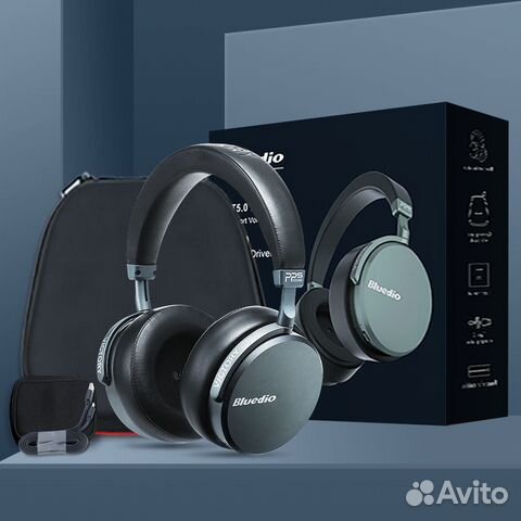 Беспроводные bluetooth 5.0 наушники Bluedio V2 Беспроводные bluetooth 5.0 наушники Bluedio V2