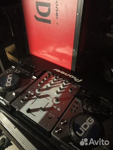 Pioneer cdj400/djm250, кейс
