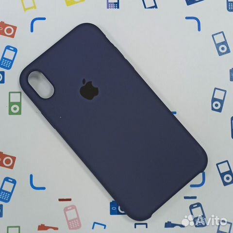 Чехол накладка iPhone XR Синий Кобальт Чехол накладка iPhone XR Синий Кобальт