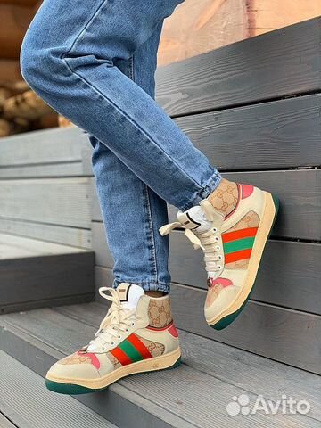 Кеды кожаные Gucci Кеды кожаные Gucci